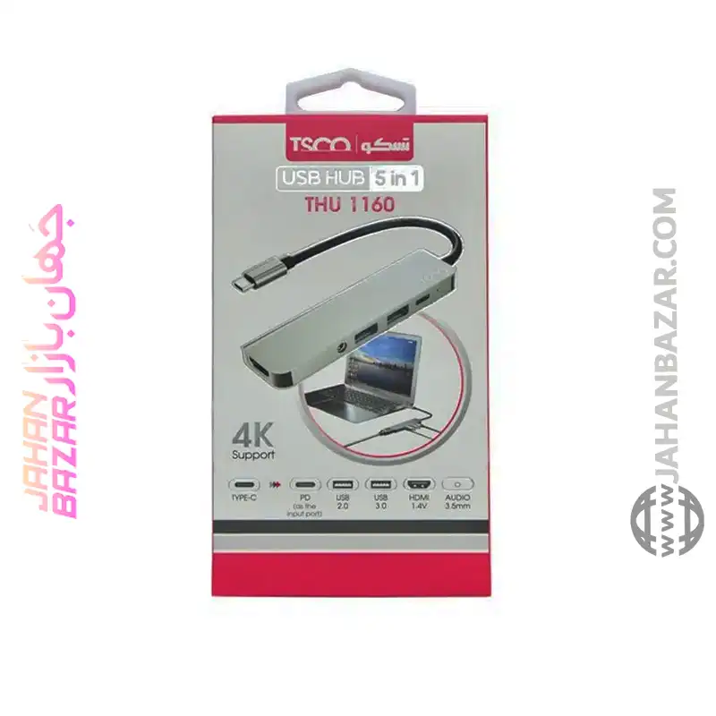 هاب USB تسکو TSCO پنج پورت مدل THU 1160 - Image 5