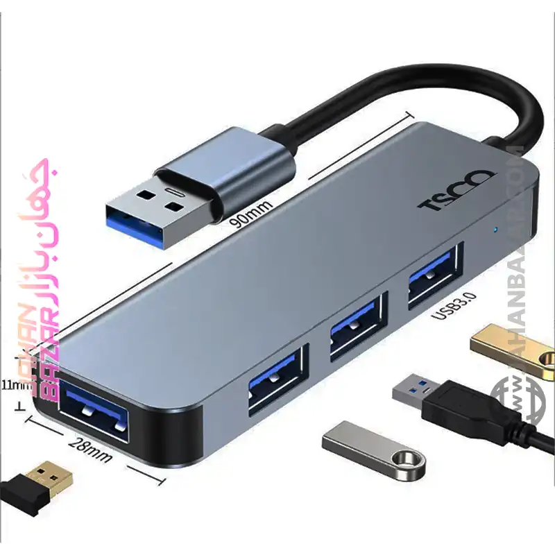 هاب USB تسکو TSCO چهار پورت مدل THU 1142 - Image 8