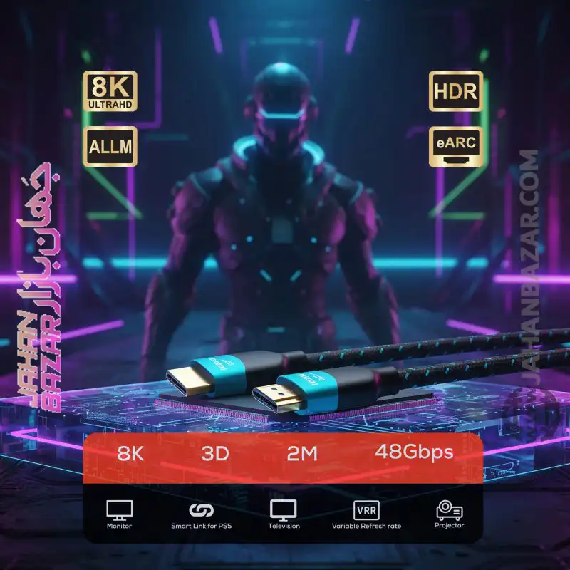 کابل HDMI تسکو TSCO مدل GHC71-8K - Image 6
