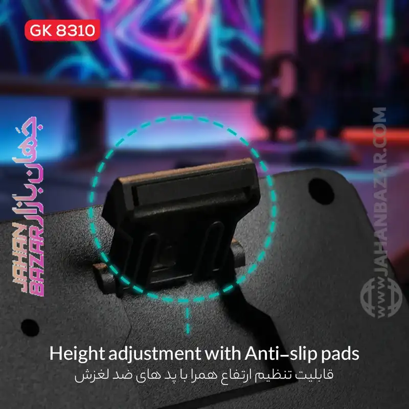 کیبورد گیمینگ شبه مکانیکال تسکو مدل GK 8310 Ares - Image 2
