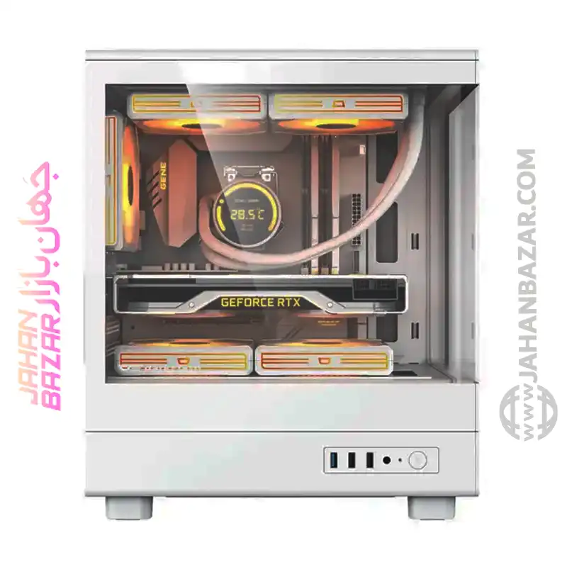کیس کامپیوتر دارک فلش DB330M M-ATX WH - Image 2