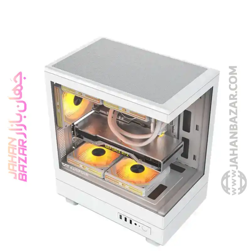 کیس کامپیوتر دارک فلش DB330M M-ATX WH - Image 3