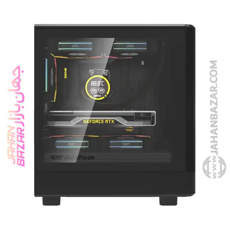کیس کامپیوتر دارک فلش DB330M Mesh M-ATX - Image 5