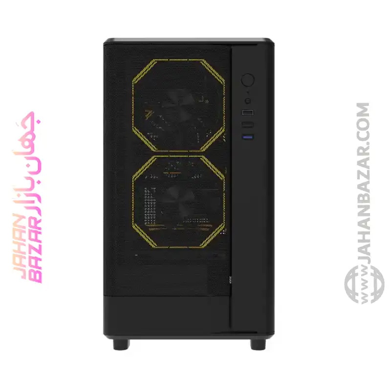 کیس کامپیوتر دارک فلش DB330M Mesh M-ATX - Image 3