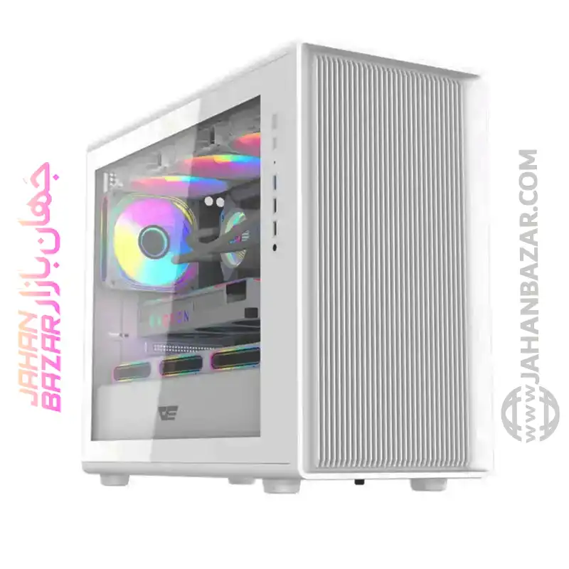 کیس کامپیوتر دارک فلش DB460M M-ATX WH