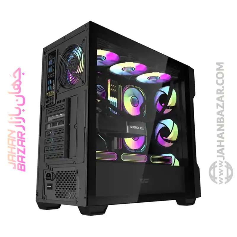 کیس کامپیوتر دارک فلش DS900 Mesh ATX - Image 5