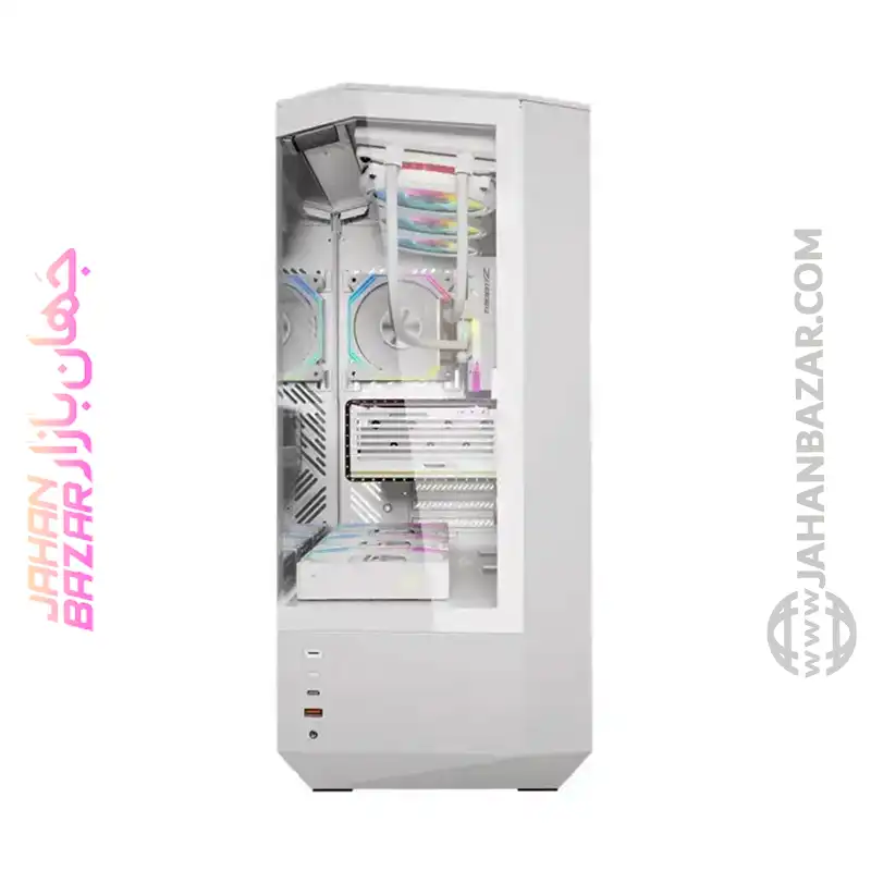 کیس کامپیوتر دارک فلش DY460 ATX WH - Image 4