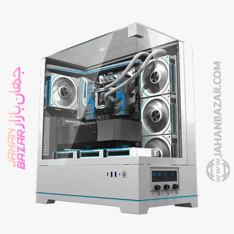 کیس کامپیوتر دارک فلش مدل DY450 Pro ATX WH