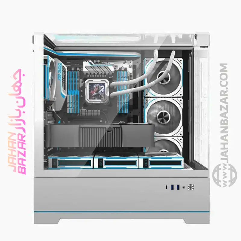 کیس کامپیوتر دارک فلش مدل DY450 Pro ATX WH - Image 6