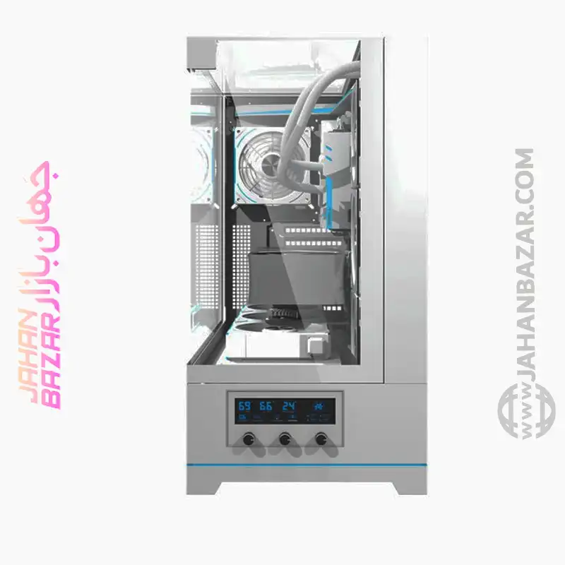 کیس کامپیوتر دارک فلش مدل DY450 Pro ATX WH - Image 4