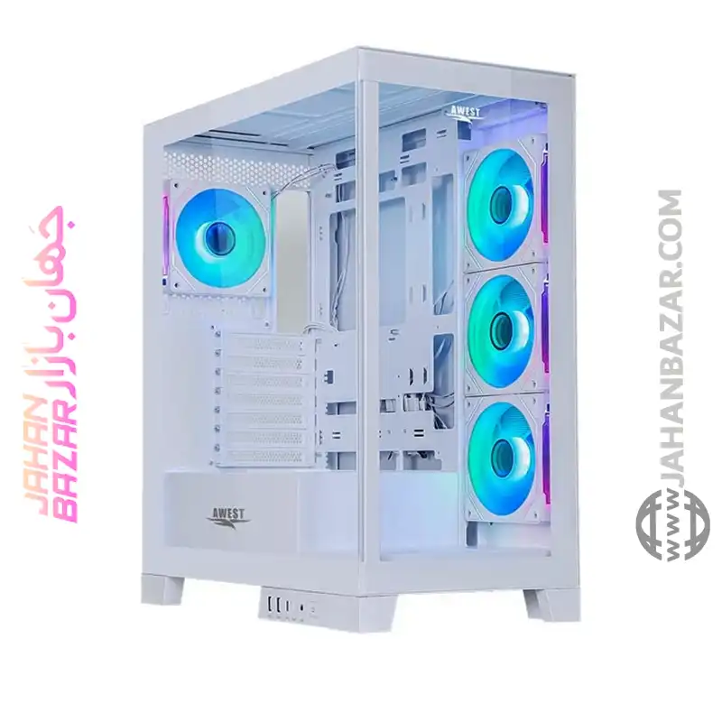 کیس گیمینگ اوست AWEST مدل GT-AQ16-MW