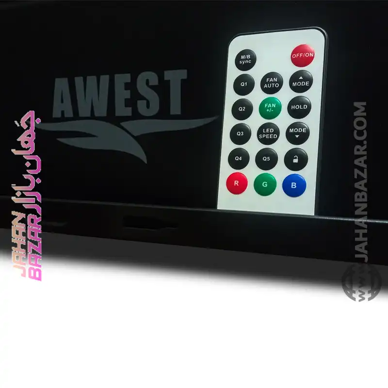 کیس گیمینگ اوست AWEST مدل GT-AV12-BG-ARGB - Image 10