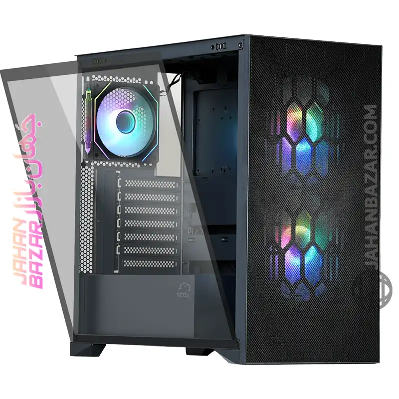 کیس گیمینگ تسکو TSCO مدل GC4508 THUNDERWAVE