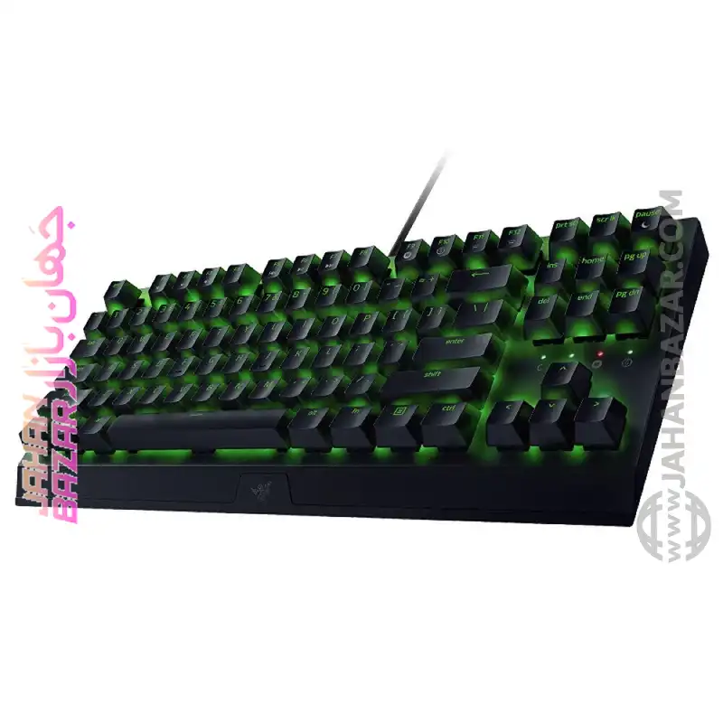کیبورد گیمینگ ریزر Razer مدل BlackWidow X TKL Green Switch - Image 2