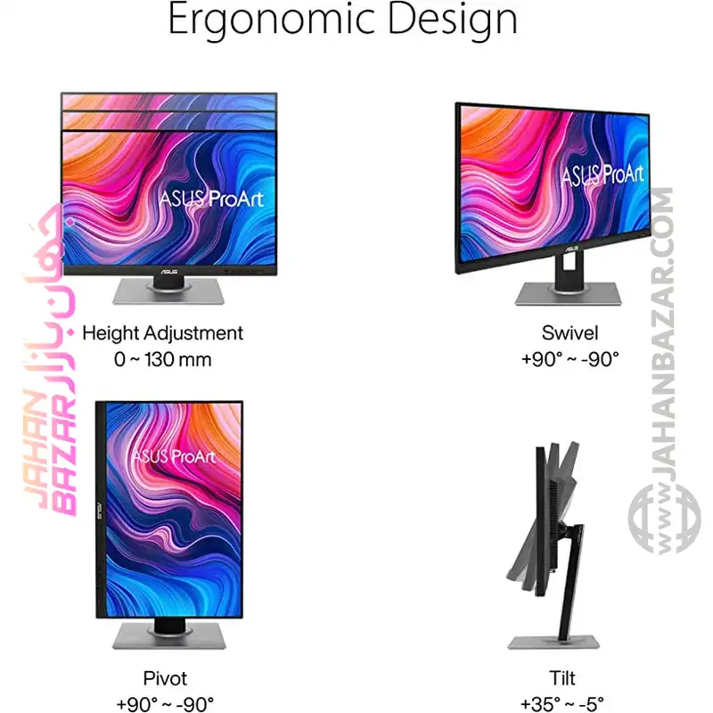 مانیتور 24 اینچ ایسوس ASUS مدل PA248QV - Image 5
