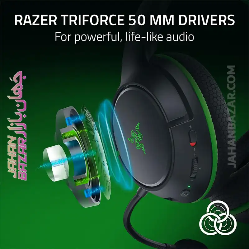 هدست ایکس باکس ریزر Razer مدل Kaira HyperSpeed مشکی - Image 12
