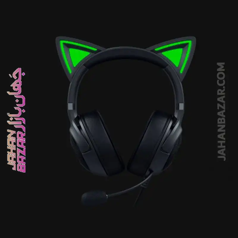 هدست ریزر Razer مدل Kraken Kitty V2 مشکی - Image 8