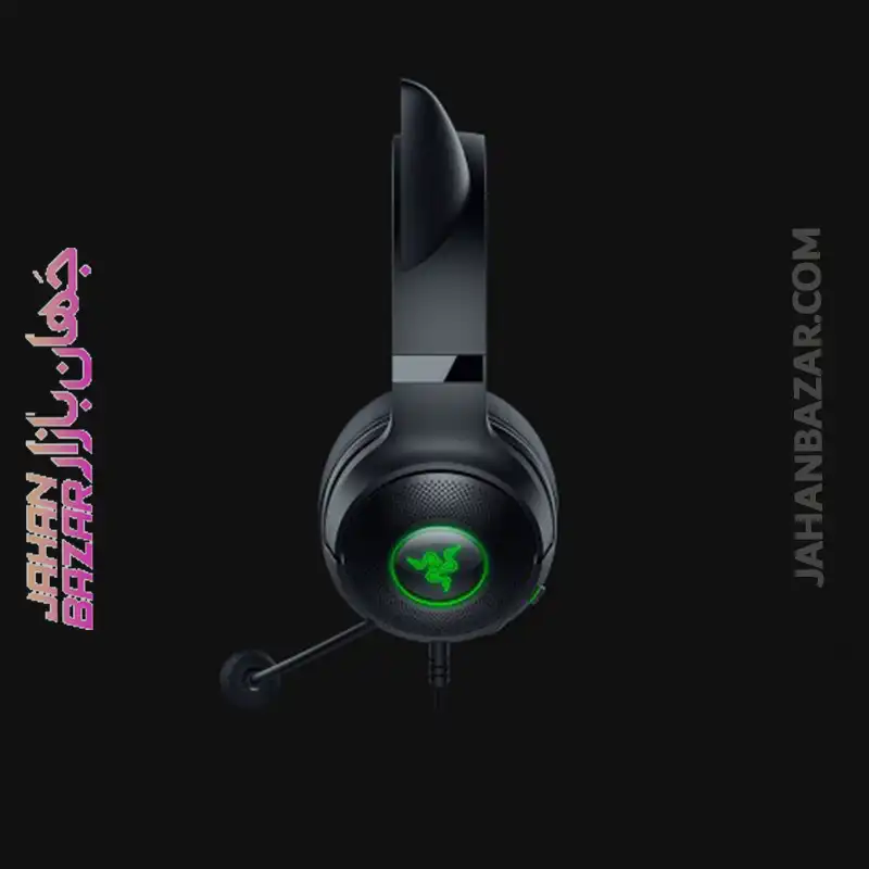 هدست ریزر Razer مدل Kraken Kitty V2 مشکی - Image 7
