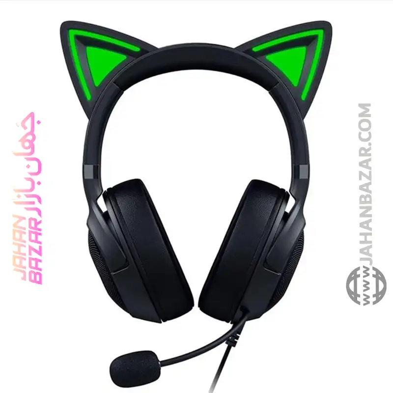 هدست ریزر Razer مدل Kraken Kitty V2 مشکی