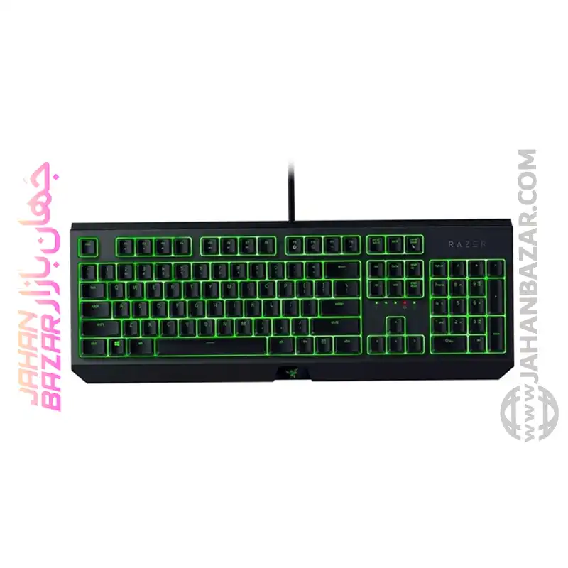 کیبورد گیمینگ ریزر Razer مدل BlackWidow Essential Green Switch