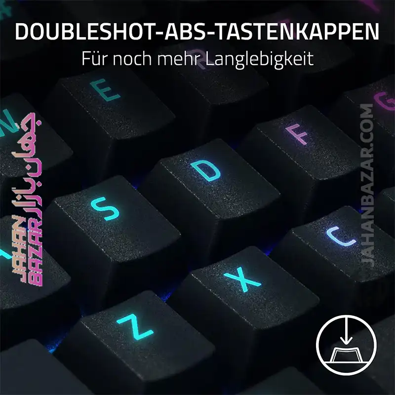 کیبورد گیمینگ ریزر Razer مدل BlackWidow V4 Pro Yellow Switch US Layout Mechanical - Image 10