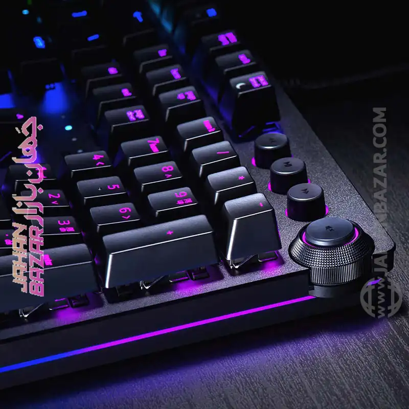 کیبورد گیمینگ ریزر Razer مدل HUNTSMAN ELITE Red Switch - Image 7
