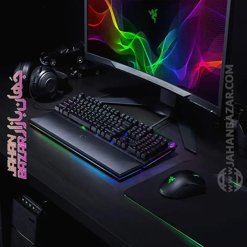 کیبورد گیمینگ ریزر Razer مدل HUNTSMAN ELITE Red Switch - Image 14
