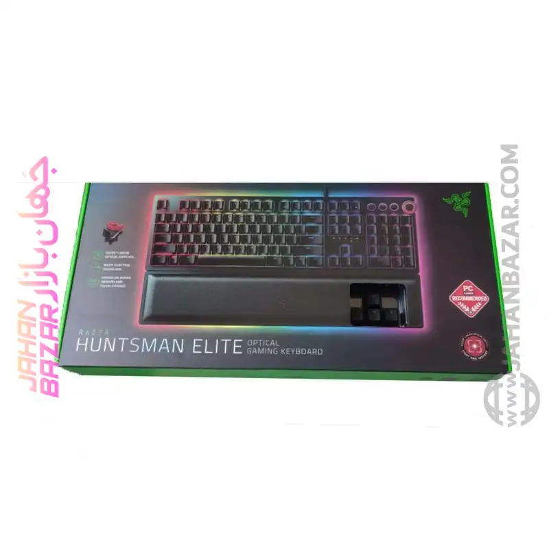 کیبورد گیمینگ ریزر Razer مدل HUNTSMAN ELITE Red Switch - Image 13