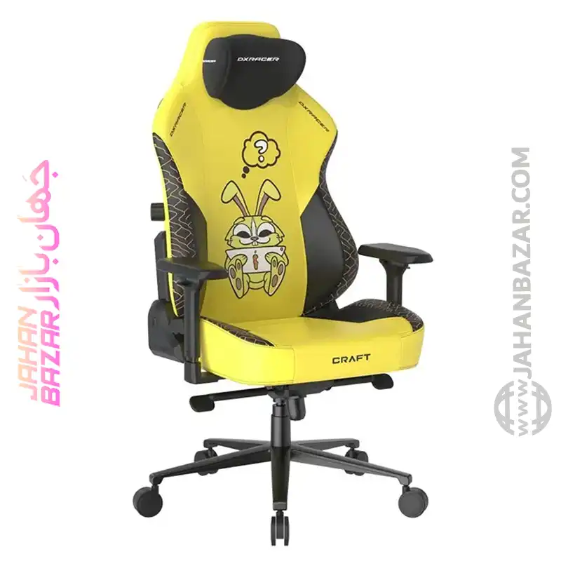صندلی گیمینگ DXRacer Craft Series 2025 XL Dino Rabbit - Image 6