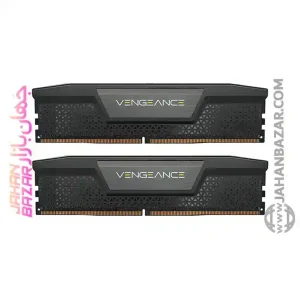 رم دسکتاپ Corsair کورسیر دو کاناله CL40 مدل DDR5-5200MHz VENGEANCE ظرفیت(2x32GB)64GB خرید از جهان بازار