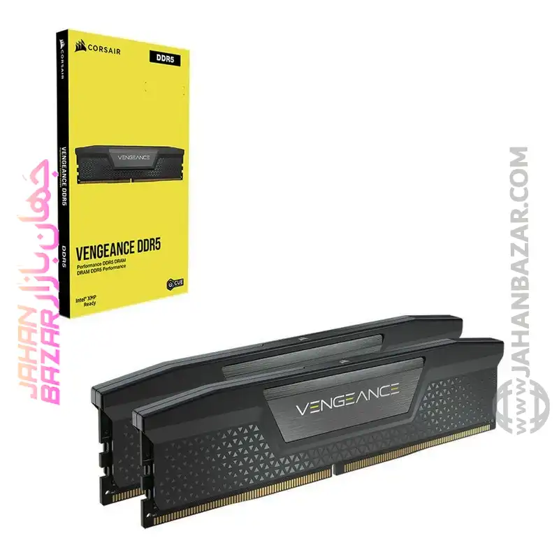 رم دسکتاپ Corsair کورسیر دو کاناله CL36 مدل DDR5-6200MHz VENGEANCE RGB ظرفیت (2x16GB)32GB - Image 6