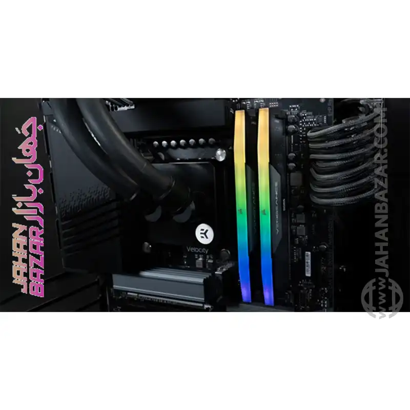 رم دسکتاپ Corsair کورسیر دو کاناله CL38 مدل DDR5-6600MHz VENGEANCE RGB ظرفیت(2x16GB)32GB - Image 15