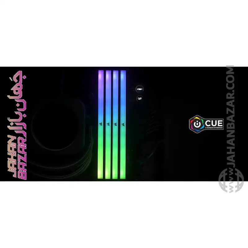 رم دسکتاپ Corsair کورسیر دو کاناله CL38 مدل DDR5-6600MHz VENGEANCE RGB ظرفیت(2x16GB)32GB - Image 17