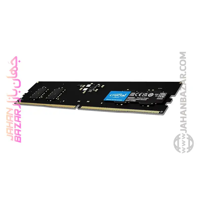 رم دسکتاپ Crucial کروشیال تک کاناله مدل DDR5 5600MHz ظرفیت 8GB - Image 2