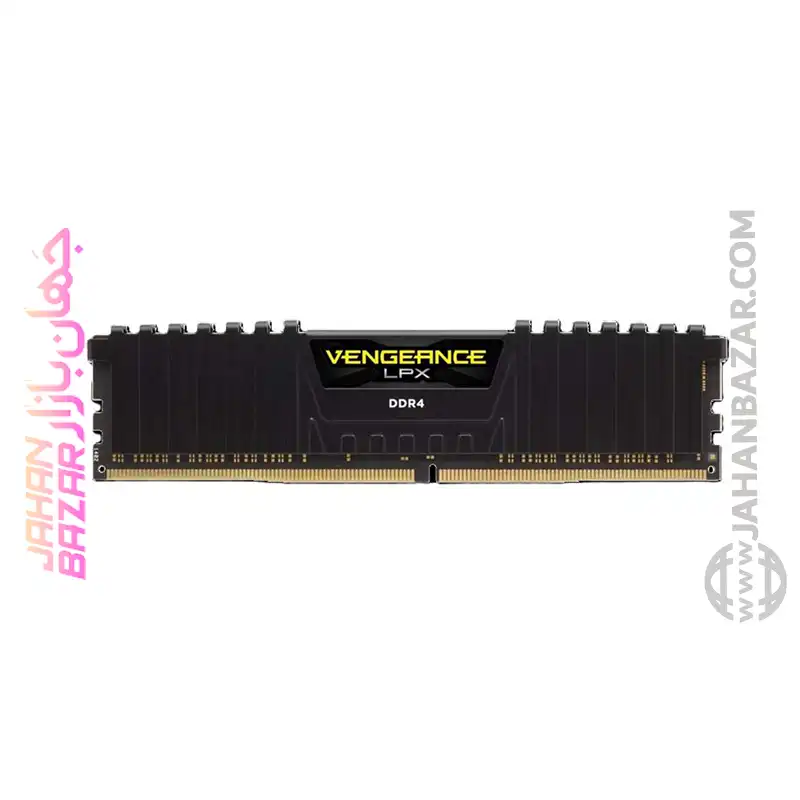 رم دسکتاپ کورسیر Corsair تک کاناله CL18 مدل DDR4-3600 Vengeance LPX ظرفیت 8GB خرید از جهان بازار