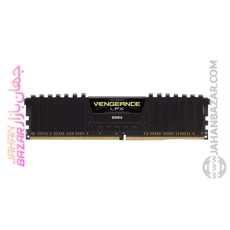 رم دسکتاپ کورسیر Corsair تک کاناله مدل DDR4-3200 Vengeance LPX ظرفیت 8GB خرید از جهان بازار