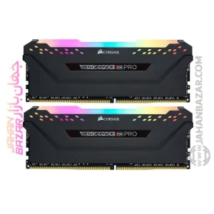 رم دسکتاپ کورسیر Corsair دو کاناله CL16 مدل DDR4-3200 Vengeance RGB Pro ظرفیت 16GB خرید از جهان بازار