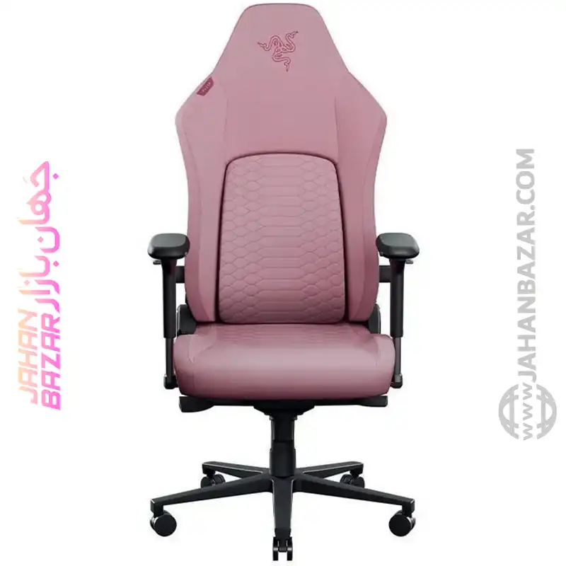 صندلی گیمینگ ریزر Razer مدل Razer Iskur V2 NEWGEN Quartz صورتی خرید از جهان بازار