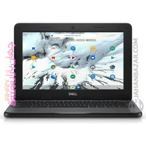 لب تاپ استوک دل 11.6 اینچ لمسی360 درجه 3180 Dell Chromebook رم ۴GB هارد SSD32 خرید از جهان بازار