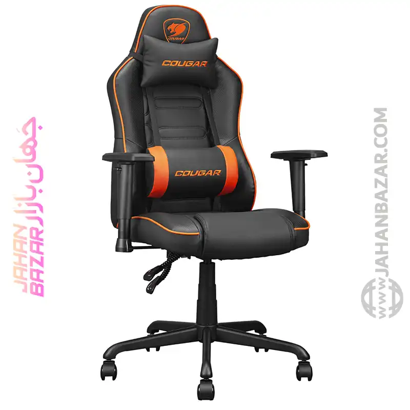 صندلی گیمینگ کوگار Cougar Fusion s Black-Orange (اسمبل شده) مشکی نارنجی از جهان بازار بخریم 👍
