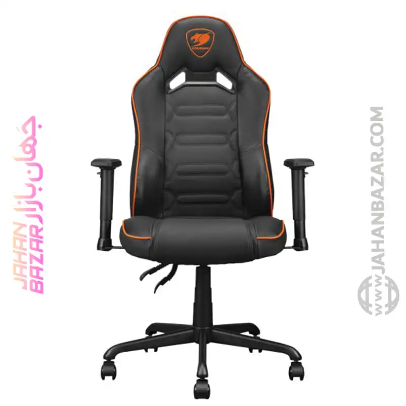 صندلی گیمینگ کوگار Cougar Fusion s Black-Orange (اسمبل شده) مشکی نارنجی - Image 5