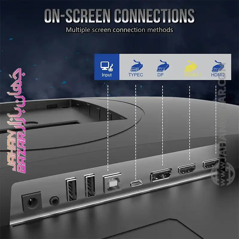 مانیتور 4k گیمینگ 28 اینچ مارک گیمون مدل GAMEON GO28UHDIPS 28 - Image 15