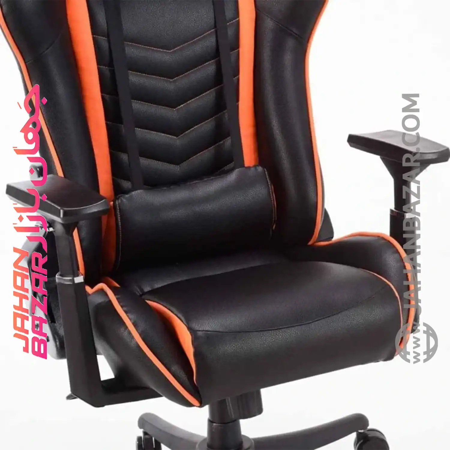 صندلی گیمینگ رنزو مدل Gaming Chair RENZO Orange - Image 9