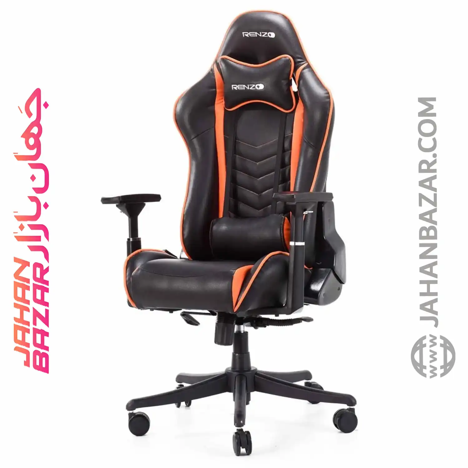 رنزو مدل Gaming Chair RENZO Orange از جهان بازار بخریم 👍