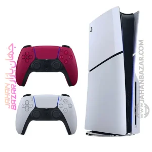 PlayStation 5 Slim Disc Drive Europe White 1TB with Red Extra Controller خرید از جهان بازار