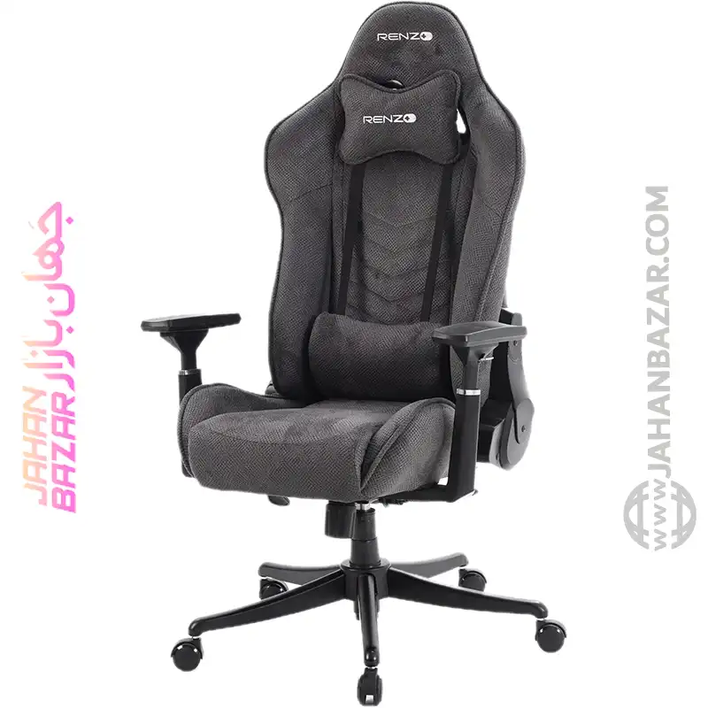 صندلی گیمینگ رنزو فابریک مدل RENZO FABRIC Dark از جهان بازار بخریم 👍