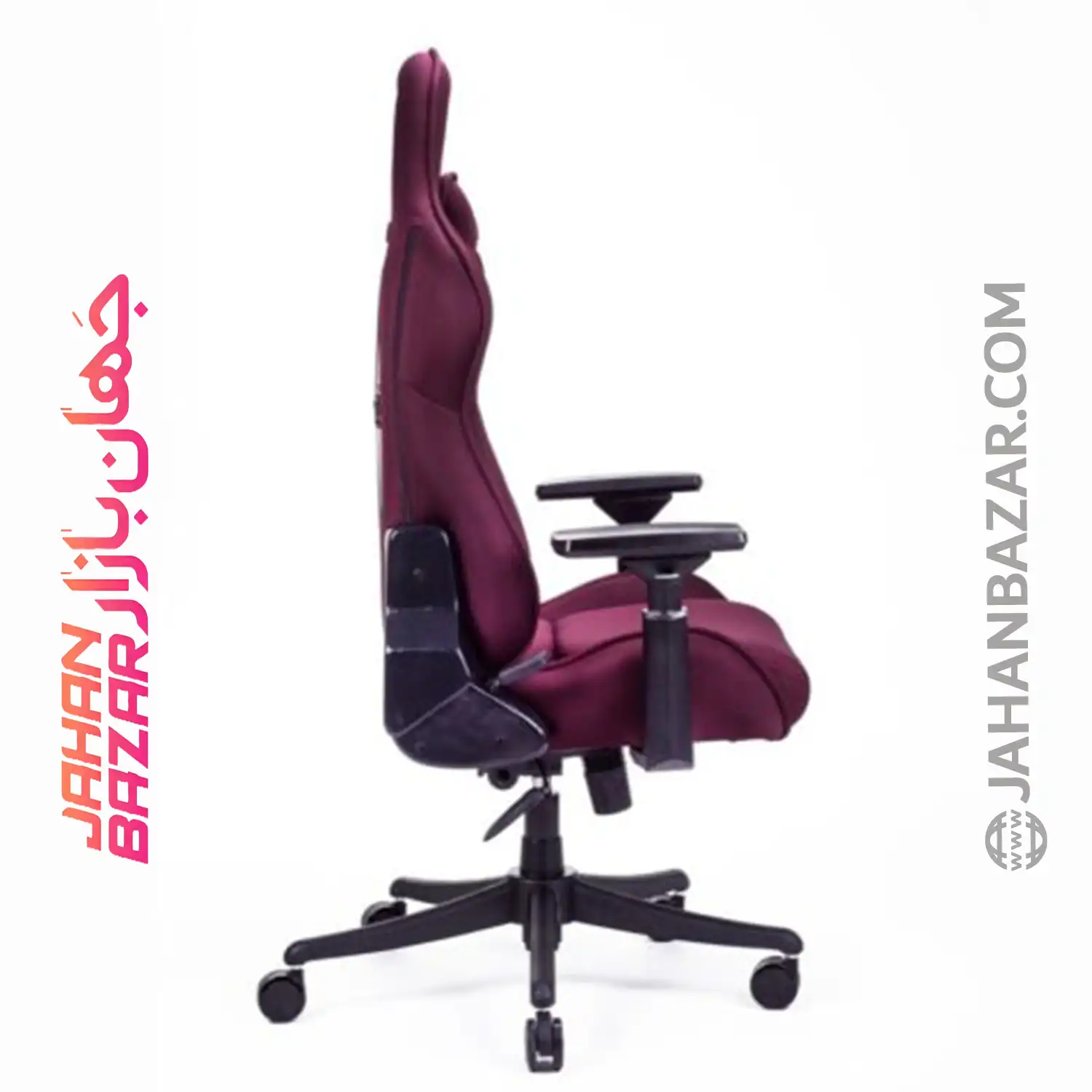 صندلی گیمینگ رنزو هیبرید مدل RENZO HYBRID Crimson زرشکی - تصویر 3