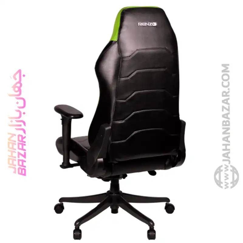 صندلی گیمینگ رنزو مدل RENZO Imperial XL Neon Green مشکی سبز - Image 10