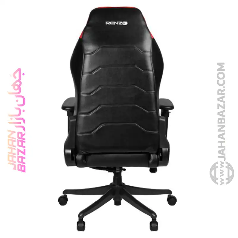 صندلی گیمینگ رنزو مدل RENZO Imperial XL Scarlet Red مشکی قرمز - Image 11