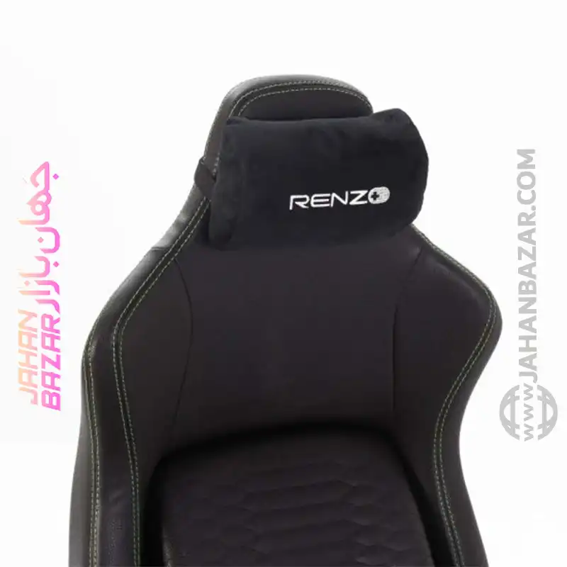 صندلی گیمینگ رنزو رویال مدل RENZO Royal Green مشکی سبز - Image 8